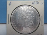 1881-S Morgan Silver Dollar Coin