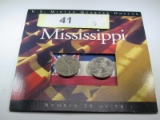 US Minted Mississippi Quarter Dollar No.20 of 50