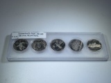 Collectors 5 Piece Proof 1999-S State Quarters