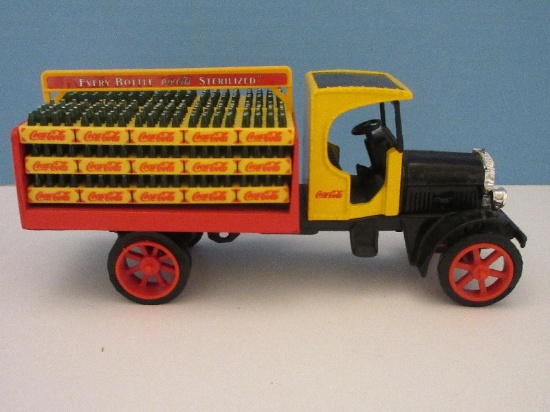 Ertl Die Cast Metal Coca-Cola Kenworth Coin Bank Delivery Truck w/ Key