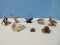 Awesome Mini-Figural Birds Collection Porcelain, Wood Sculpted & Stone Kaiser Duck