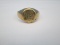 14k Gold Berlin Center High School 1920's Inside Band Monogram 