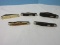 Collection 5 Folding Pocket Knives Kutmaster Double Blades 1 1/2