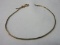 Stamped 14k Gold Box Chain Bracelet