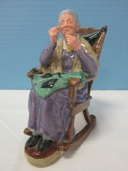 Royal Doulton & Co. Limited Golden Years Collection Titled "A Stitch in Time"