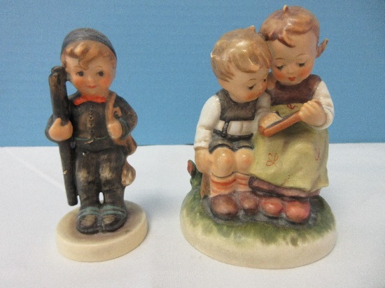 Goebel Hummel Porcelain Collectible 2 Figurines