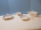 8 Pieces - Vintage Corningware Casseroles Baking Dishes w/ Clear Glass Lids