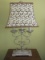 Striking Quoizel Vintage Embroidery Collection French Chateau Wrought Iron Candelabra Table