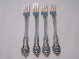 Set - 4 Gorham Sterling La Scala Pattern 1964 Silver Flatware