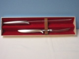 Vintage Gerber Legendary Blades Kings Arm Carving Set Meat Fork 10 3/4