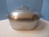 Vintage Wagnerware Sidney Magnalite 4267-P Heavy Aluminum Roaster Dutch Oven 13qt