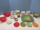 Group - MSC Porcelain Colorful Jelly/Jam Jar w/ Spoon