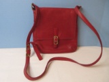 Coach Cross Red Shoulder Bag/Handbag/Purse