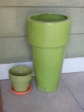 Eschbach Pottery Transitional Modern Green Glaze 17