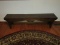 Country Cottage/Farmhouse Heart Pine Long 2 Board Bench