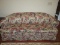 Carolina Custom Furniture Transitional Modern Sofa Arched Back, Rolled Arms