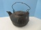 Large Early Cast Iron Chattanooga Star Stove Top Kettle Wire Handle & Swing Lid