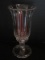 St. George Toscany Classic Odyssey Series Lead Crystal Hurricane Lamp 2 Piece Candle Holder