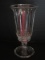 St. George Toscany Classic Odyssey Series Lead Crystal Hurricane Lamp 2 Piece Candle Holder