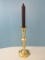 Exquisite Brass Lacquered English Victorian Style Queen Anne Design 14