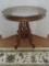 Exceptional Walnut Victorian Era Style Parlor Oval Center Table