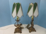 Resplendent Pair French Baroque Style Dramatic 18