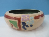 Rare Find Antique Roseville Pottery Mostique Pattern Tan Planter Tan Glaze Arts & Crafts