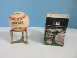 Official Ball National League Autographed John Smoltz Baseball 