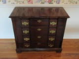 Phenomenal Chippendale Block Front Style Cherry Buffet Server