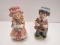 Vintage Homeco Taiwan 1419 Pair Porcelain Boy/Girl Décor Figurines