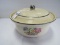 Harbor Pottery 1930's Hotoven Petite Painted Covered Casserole Dish