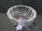 Crystal Glass Scallop Bowl