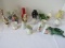Misc. Ceramic Lot - Bud Vases, Egg Holder, Turtle Planter, Candle Holder, Etc.