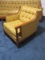 Riverly House Furniture Chic French Style Bergere Mid-Century Formal Arm Chair