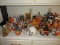 Collection - Halloween Decorative Figurines, Cups, Votive Candle Skull, Witches