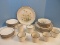 3 Pieces - Arklow Honeystone Line Made in Ireland Jubilee Pattern Dinnerware