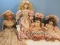 Group - Collectors Dolls Gorham Doll Collection Musical Porcelain 18 1/2