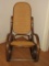 Timeless Classic Bentwood Rocker Rocking Chair Thonet Style Cane Back & Seat