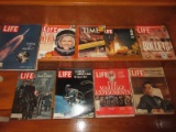 Group - Vintage Magazines Life 1969 Leaving For The Moon, Apollo 12 On The Moon