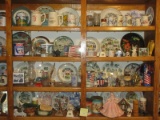 Group - Collectible Souvenir Plates, Tins, Creamer Pitchers, 501 Cable Car