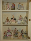 Collection - Bisque/Porcelain Figurines Genteel Victorian Woman/Distinguished Gentleman
