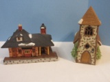 2 Dept. 56 Heritage Village Collection Dickens Christmas Village Collection
