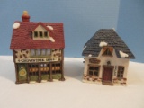 2 Dept. 56 Heritage Village Collection Dickens Christmas Village Collection