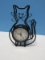 Adorable Wrought Iron Acur-Rite Morris The Cat 7 1/2