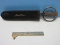 Too Cool Stuart Kern America Mid-Century Set Letter Opener, Scissors & Leather Case