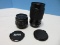 Group - Rokinon Auto Zoom Macro Len No.710690 & Gemini 1:28 28mm MC