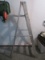 6ft Aluminum Metal A-Frame Folding Step Ladder