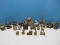Figurine Owl Collection - Royal Crown Pair Perched Owls Music Box Bisque 6