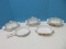 Vintage Corningware 3 Pieces - Blue Corn Flower Pattern 6 1/2