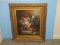 Tremendous Old Dutch Master Still Life Urn Floral Arrangement Original Oil on Canvas Fine Art